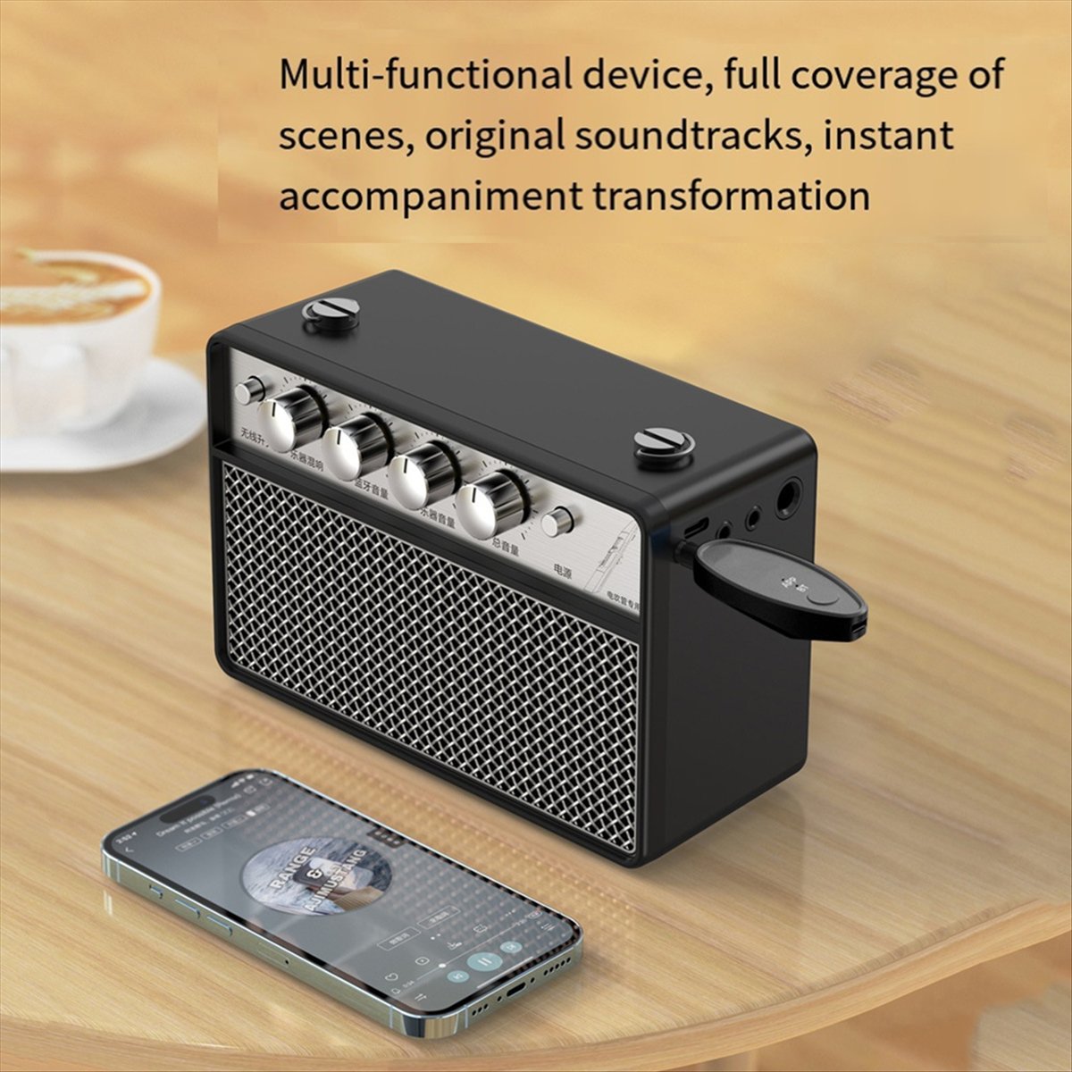 Audio Music Remove - Ses Alıcı Adaptörü 3.5/6.5mm Aux Kablosuz