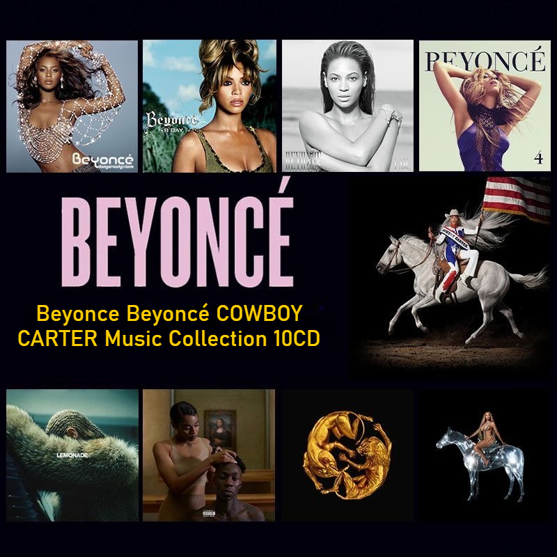 Audio And Music - Beyonce 10CD Müzik Albüm Koleksiyonu, Sadece