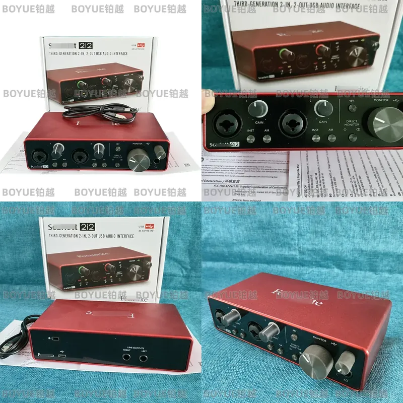 Audio Music Gen - Scarlett 2i2 3. Nesil USB Ses