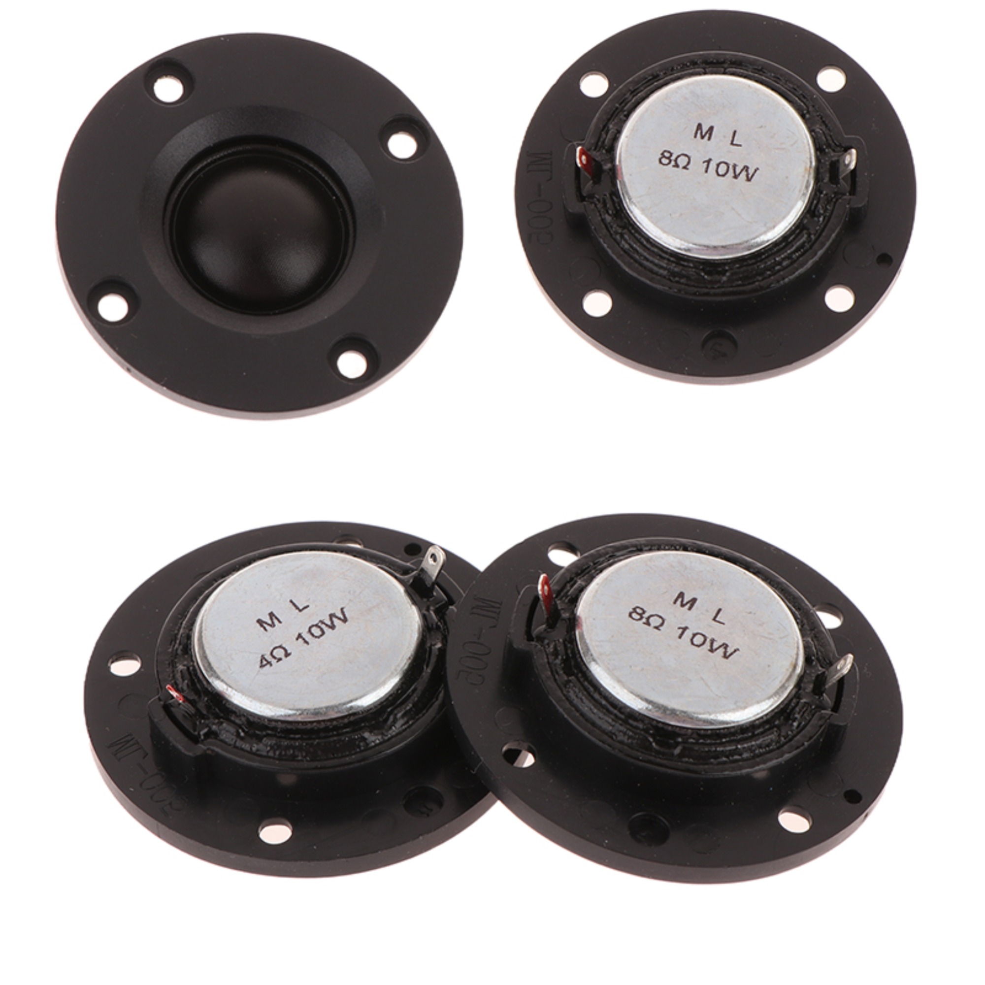 Audio Music Hifi - 1 adet siyah 52MM yuvarlak ses