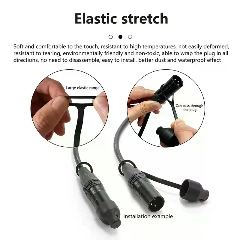 Audio Music Cover - 2 adet ses güç ağ fişi
