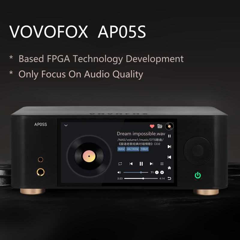 Audio Music Hifi - VOVOFOX-HiFi AP05S Kayıpsız Müzik Çalar Tabanlı
