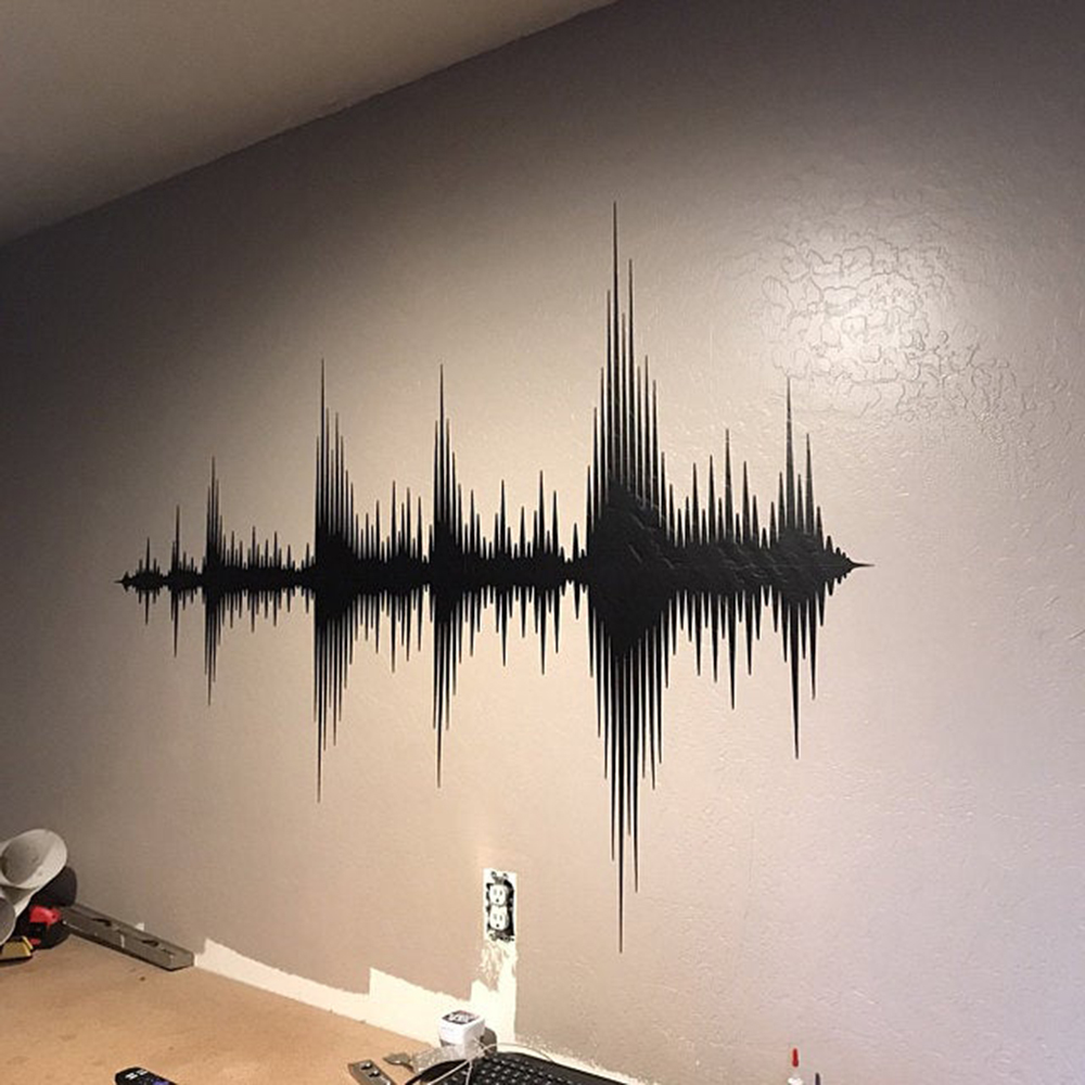 Ses dalga duvar çıkartması ses - Audio Music Remove incelemesi ve fiyatı