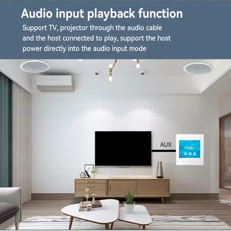 Ev Bluetooth Duvar Amplifikatö - Audio Music Background Free incelemesi ve fiyatı