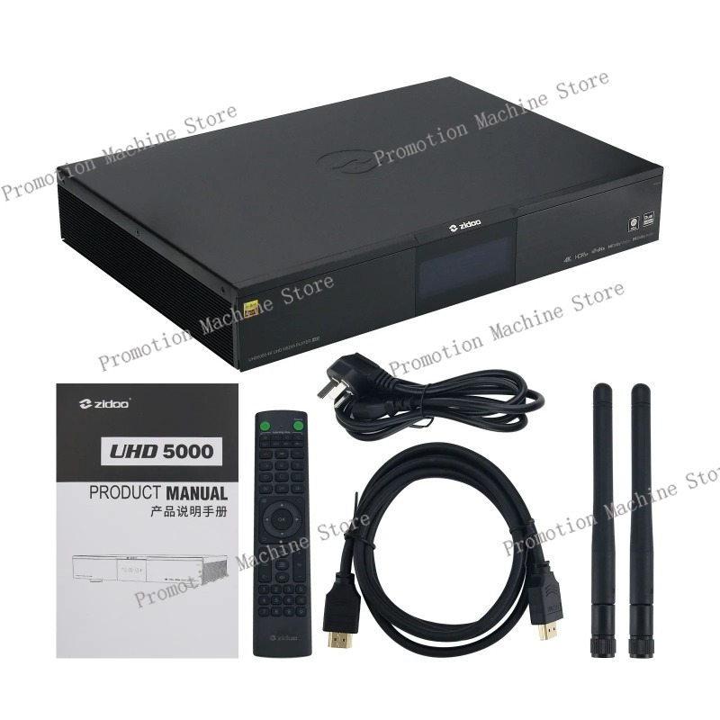 ZIDOO UHD5000 Ultra-HD Müzik Ç - Audiovision Music Player incelemesi ve fiyatı
