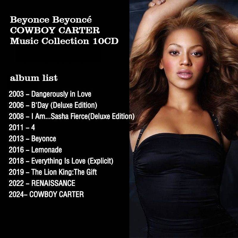 Beyonce 10CD Müzik Albüm Kolek - Audio And Music incelemesi ve fiyatı