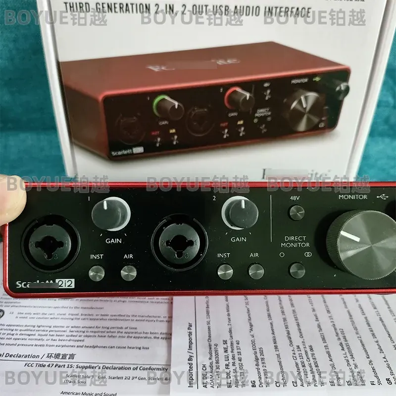 Scarlett 2i2 3. Nesil USB Ses  - Audio Music Gen incelemesi ve fiyatı