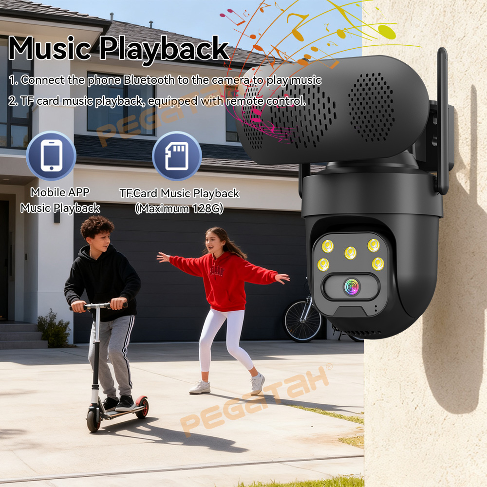 5MP IP Kamera Dış Mekan 2.4G W - Audiovision Music Player incelemesi ve fiyatı