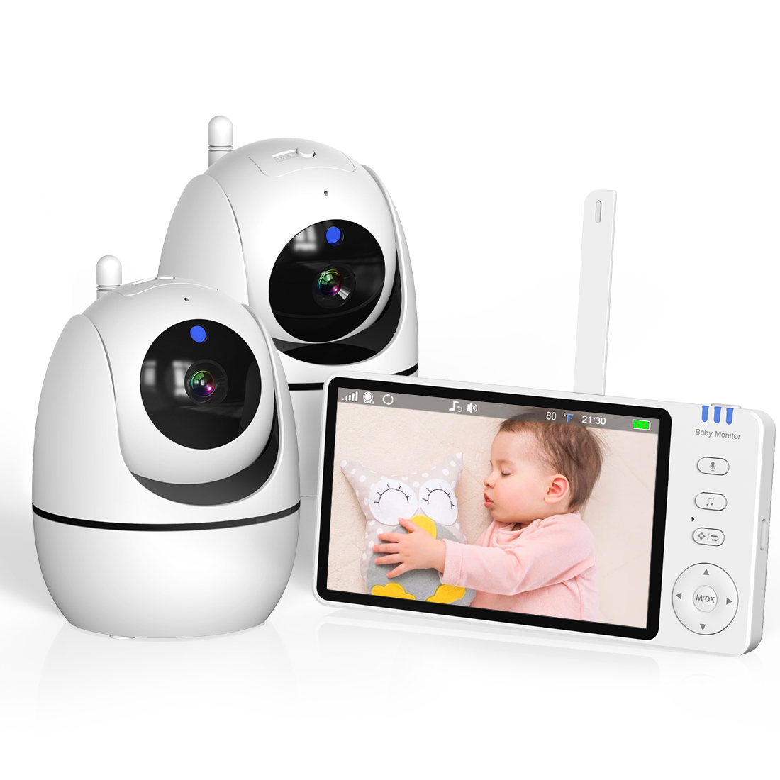 720P HD Kablosuz Video Bebek 5 - Audiovision Music Player incelemesi ve fiyatı