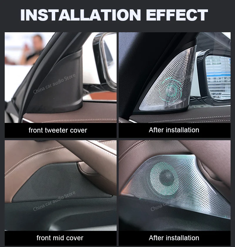 BMW G30 İçin LED Araba Hoparlö - Audio Music Cover incelemesi ve fiyatı