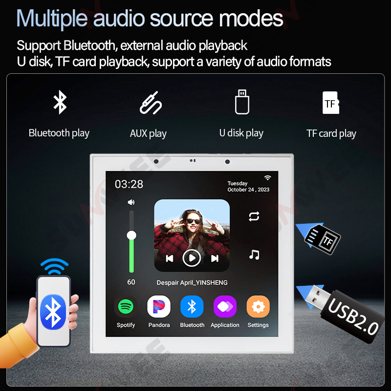 Ev WIFI Akıllı Ses Duvar Ampli - Audio Music Background Free incelemesi ve fiyatı