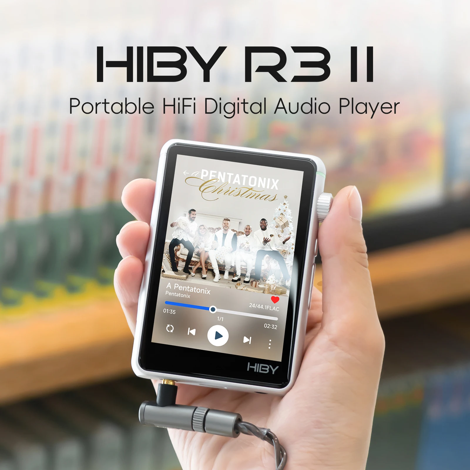 Hiby Müzik Çalar Bluetooth R3  - Audio Music Gen incelemesi ve fiyatı